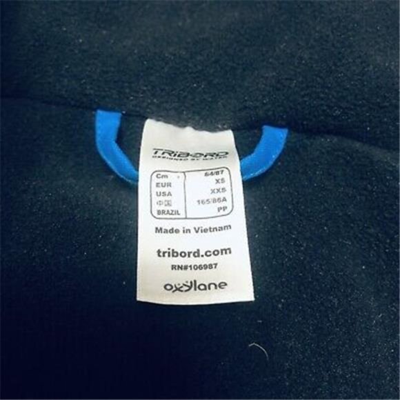 Tribord Blue Sailing Waterproof Jacket Adult XXS - Picture 4 of 4